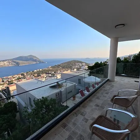 Sea View Heathed Pool 빌라 칼칸