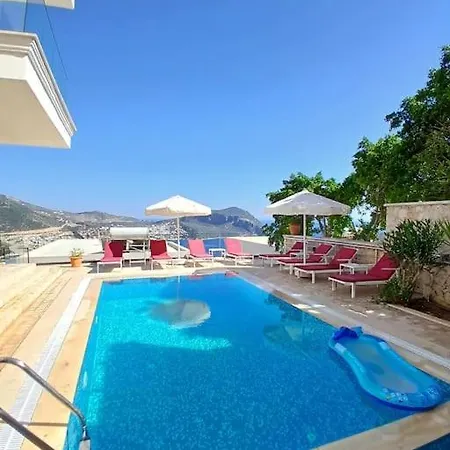 Sea View Heathed Pool 빌라 칼칸