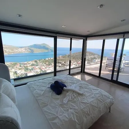 Sea View Heathed Pool 빌라 칼칸
